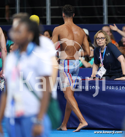 JO 2024 : Ahmed Jaouadi (Séries 800m nage libre)