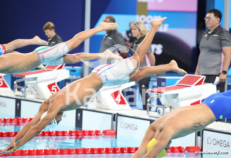 JO 2024 : Ahmed Jaouadi (Séries 800m nage libre)