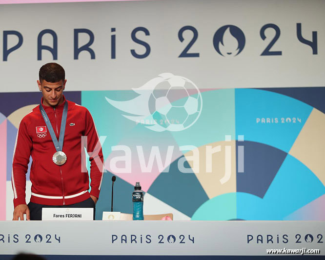 JO 2024 : Conférence de presse de Fares Ferjani (Escrime)