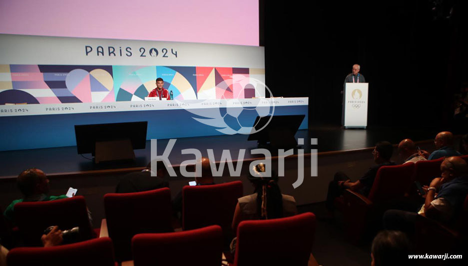 JO 2024 : Conférence de presse de Fares Ferjani (Escrime)