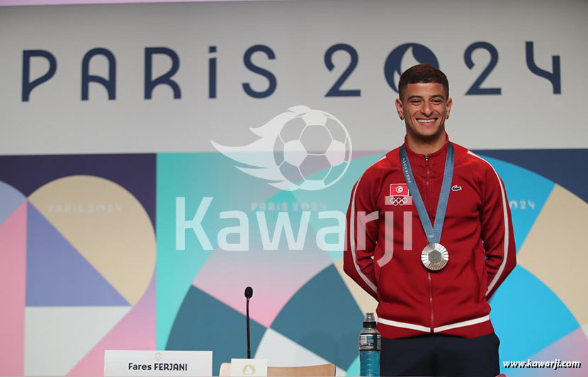 JO 2024 : Conférence de presse de Fares Ferjani (Escrime)