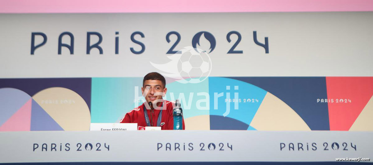 JO 2024 : Conférence de presse de Fares Ferjani (Escrime)