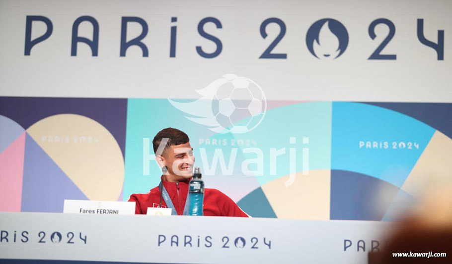 JO 2024 : Conférence de presse de Fares Ferjani (Escrime)