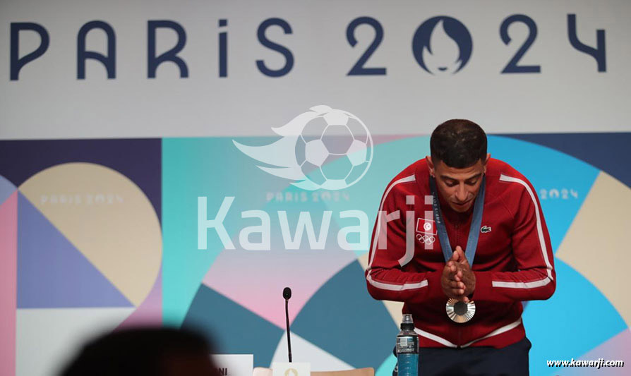 JO 2024 : Conférence de presse de Fares Ferjani (Escrime)