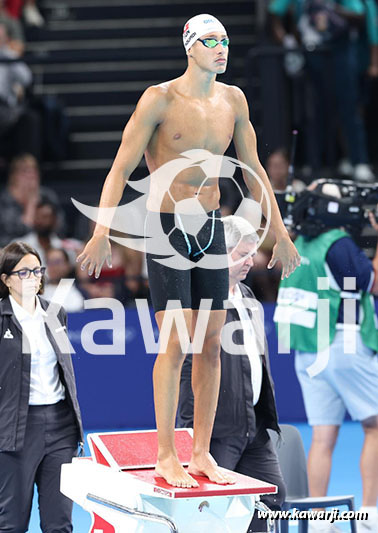 JO 2024 : Ahmed Jaouadi (Finale 800m nage libre)