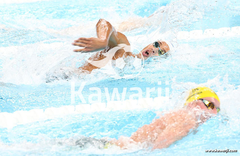 JO 2024 : Ahmed Jaouadi (Finale 800m nage libre)