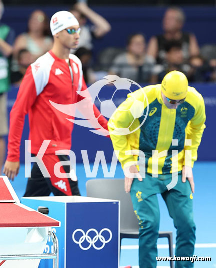 JO 2024 : Ahmed Jaouadi (Finale 800m nage libre)