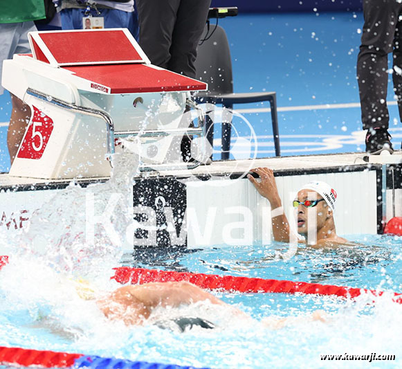 JO 2024 : Ahmed Jaouadi (Finale 800m nage libre)