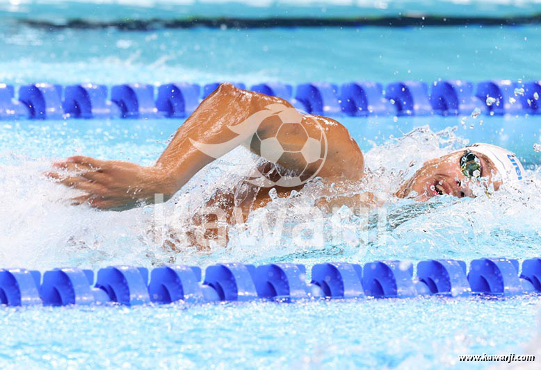 JO 2024 : Ahmed Jaouadi (Séries 1500m nage libre)