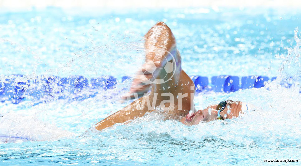 JO 2024 : Ahmed Jaouadi (Séries 1500m nage libre)