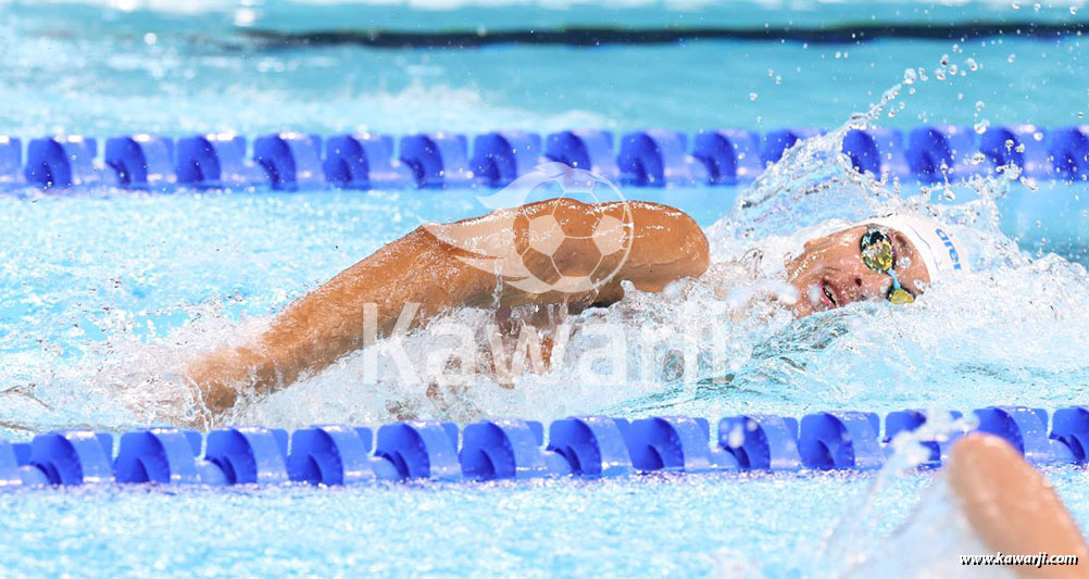 JO 2024 : Ahmed Jaouadi (Séries 1500m nage libre)