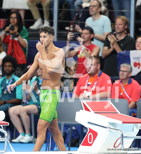 JO 2024 : Ahmed Jaouadi (Finale 1500m nage libre)