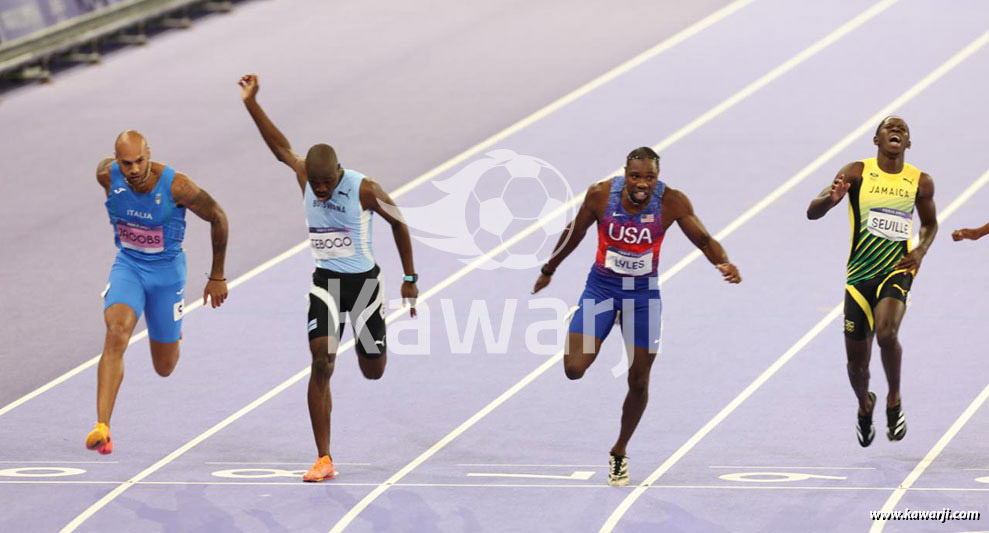 JO 2024 : Finale 100 mètres Hommes