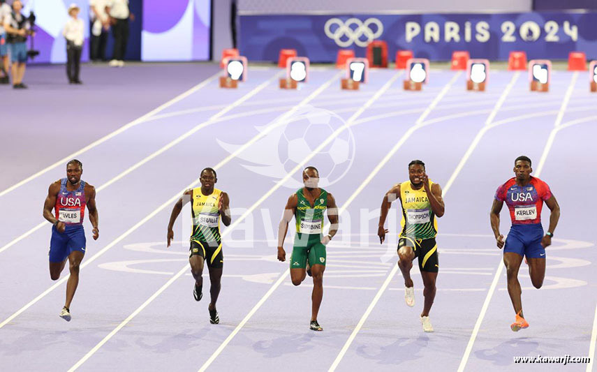 JO 2024 : Finale 100 mètres Hommes