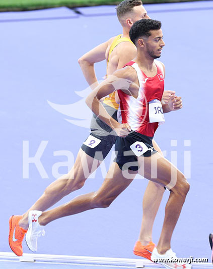 JO 2024 : Ahmed Jaziri (3000 steeple)