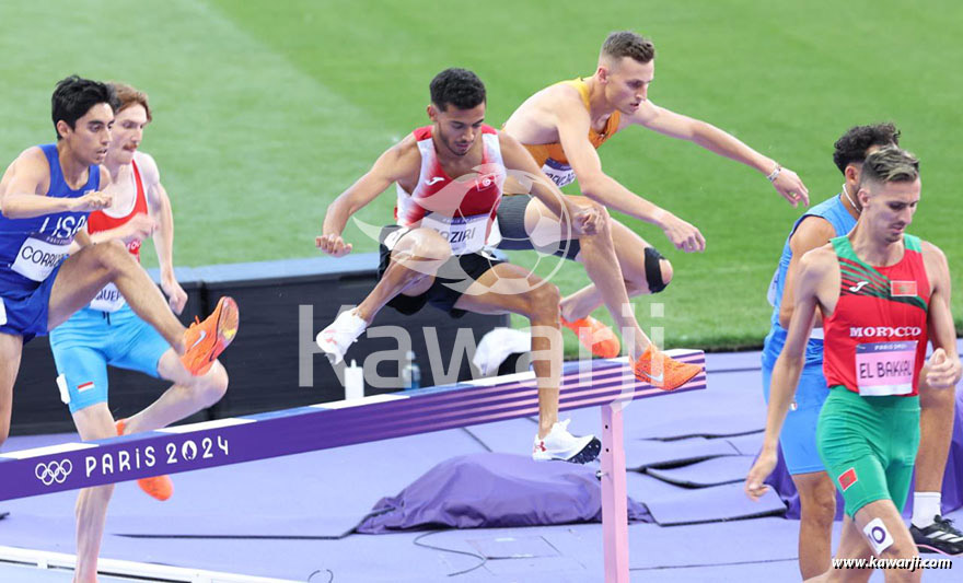 JO 2024 : Ahmed Jaziri (3000 steeple)