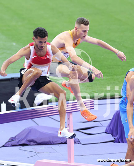 JO 2024 : Ahmed Jaziri (3000 steeple)