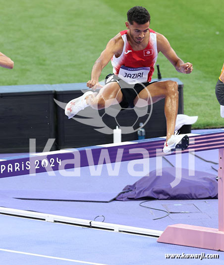 JO 2024 : Ahmed Jaziri (3000 steeple)