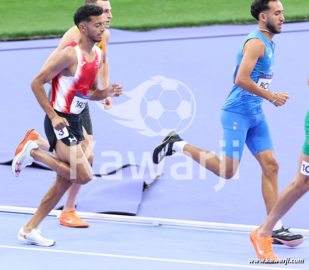 JO 2024 : Ahmed Jaziri (3000 steeple)