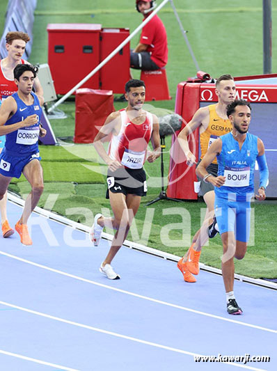 JO 2024 : Ahmed Jaziri (3000 steeple)