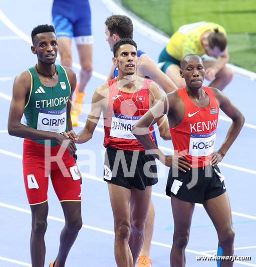 JO 2024 : Mohamed Amin Jhinaoui (3000 steeple)