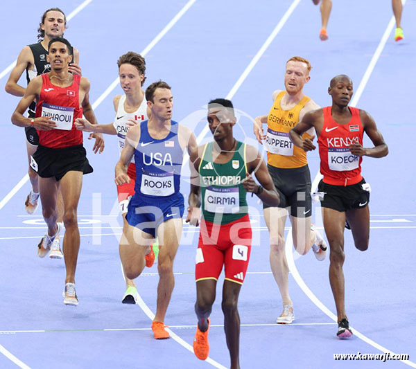 JO 2024 : Mohamed Amin Jhinaoui (3000 steeple)