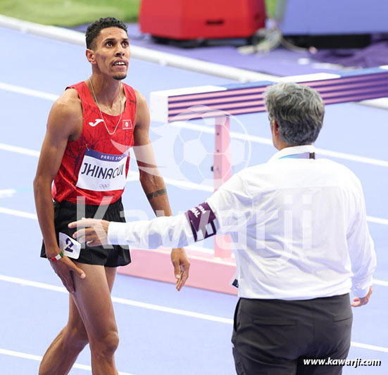 JO 2024 : Mohamed Amin Jhinaoui (3000 steeple)