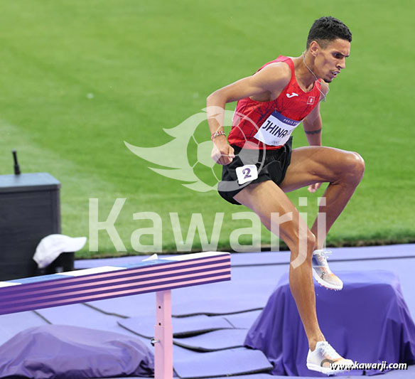 JO 2024 : Mohamed Amin Jhinaoui (3000 steeple)