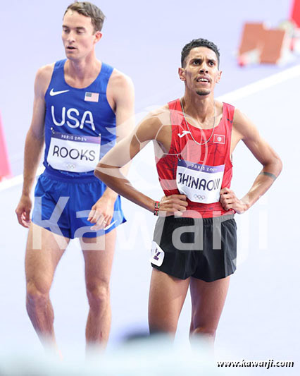 JO 2024 : Mohamed Amin Jhinaoui (3000 steeple)