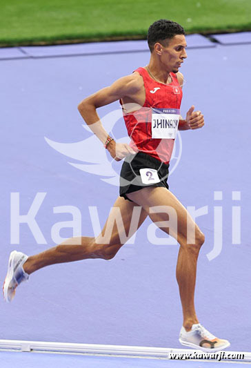 JO 2024 : Mohamed Amin Jhinaoui (3000 steeple)