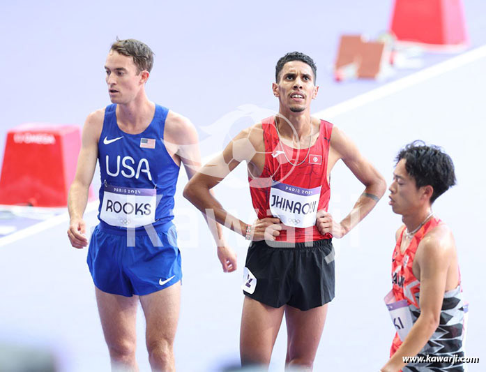 JO 2024 : Mohamed Amin Jhinaoui (3000 steeple)