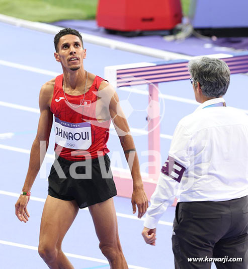 JO 2024 : Mohamed Amin Jhinaoui (3000 steeple)