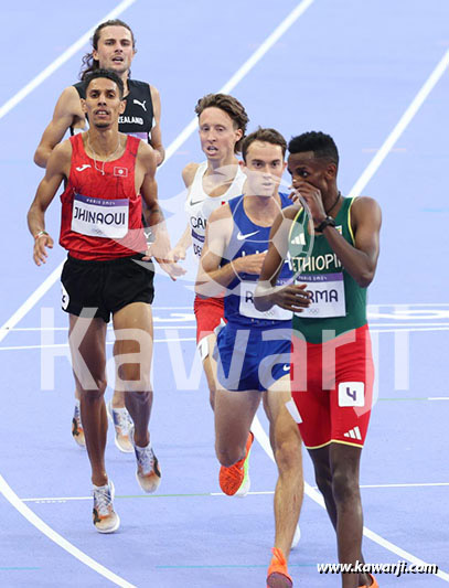 JO 2024 : Mohamed Amin Jhinaoui (3000 steeple)