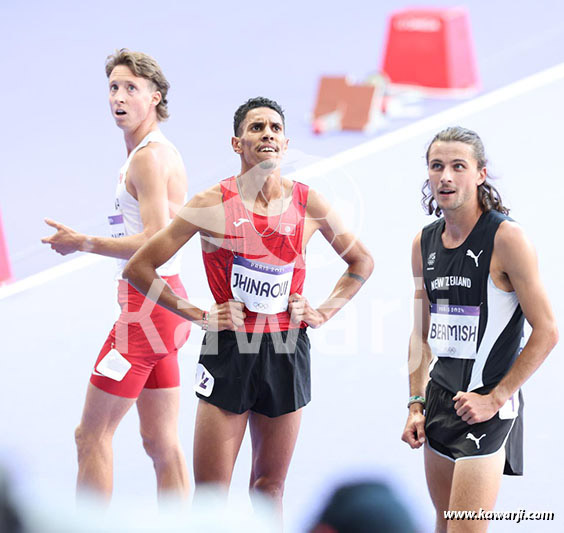 JO 2024 : Mohamed Amin Jhinaoui (3000 steeple)