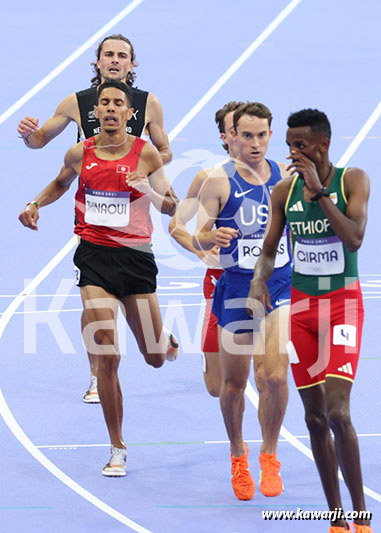 JO 2024 : Mohamed Amin Jhinaoui (3000 steeple)