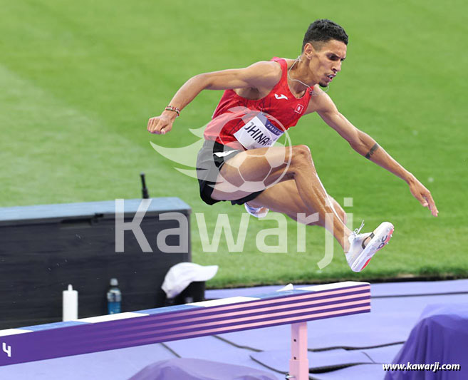 JO 2024 : Mohamed Amin Jhinaoui (3000 steeple)