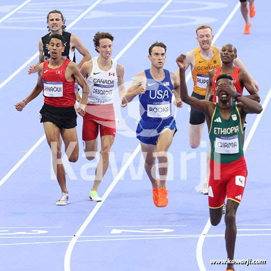 JO 2024 : Mohamed Amin Jhinaoui (3000 steeple)