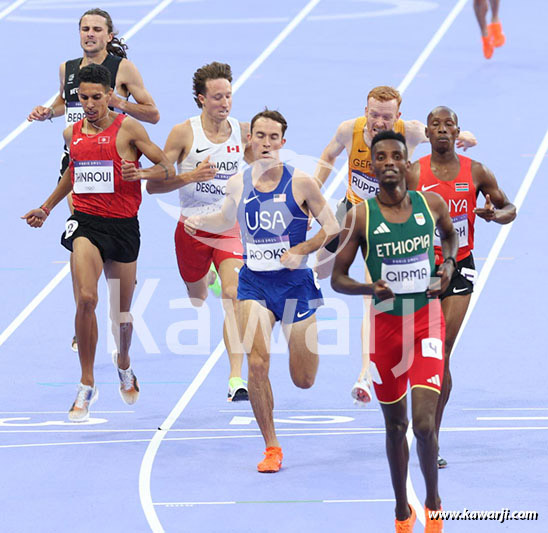 JO 2024 : Mohamed Amin Jhinaoui (3000 steeple)