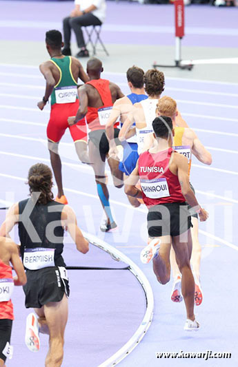 JO 2024 : Mohamed Amin Jhinaoui (3000 steeple)