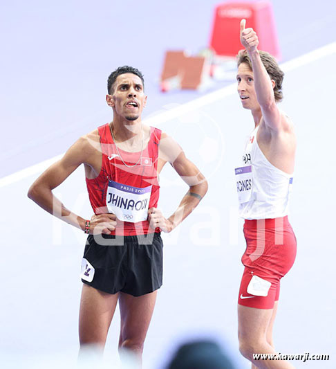 JO 2024 : Mohamed Amin Jhinaoui (3000 steeple)