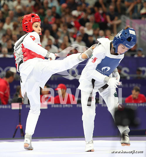 JO 2024 : Ikram Dhahri (Taekwondo)