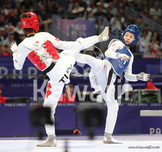 JO 2024 : Ikram Dhahri (Taekwondo)