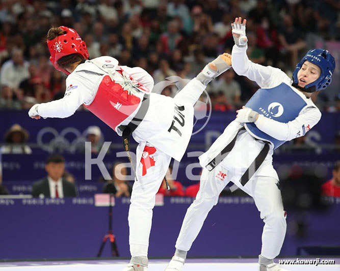 JO 2024 : Ikram Dhahri (Taekwondo)