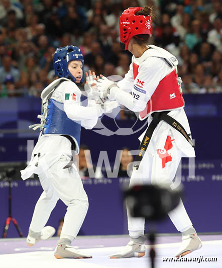 JO 2024 : Ikram Dhahri (Taekwondo)