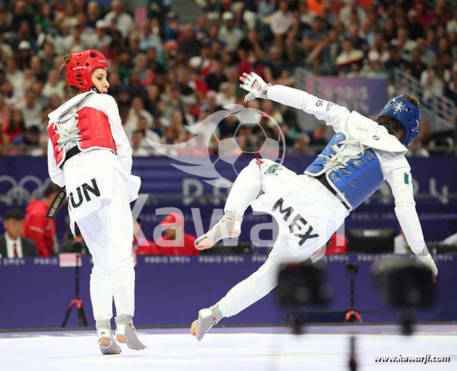 JO 2024 : Ikram Dhahri (Taekwondo)