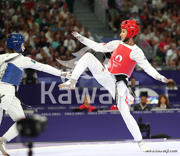 JO 2024 : Ikram Dhahri (Taekwondo)