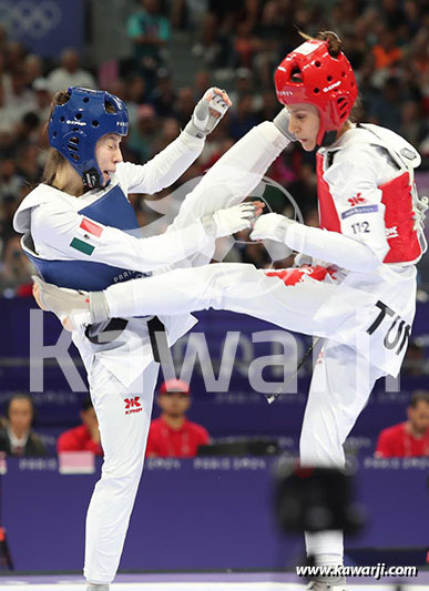 JO 2024 : Ikram Dhahri (Taekwondo)