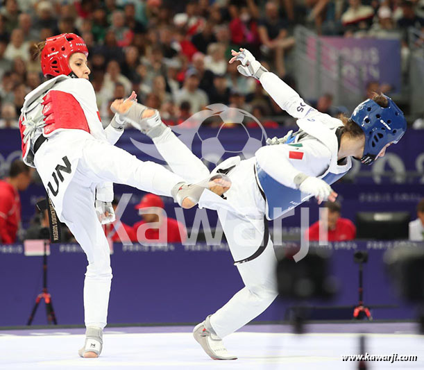 JO 2024 : Ikram Dhahri (Taekwondo)