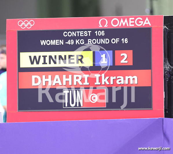 JO 2024 : Ikram Dhahri (Taekwondo)