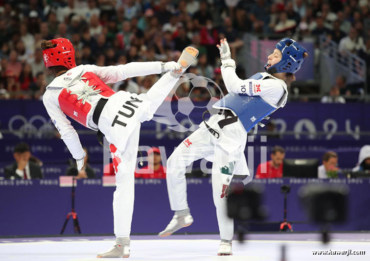 JO 2024 : Ikram Dhahri (Taekwondo)